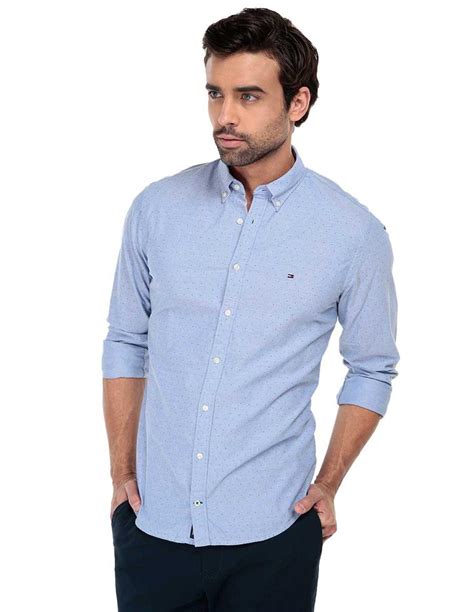 camisas tommy hilfiger precio|tommy hilfiger half sleeve shirts.